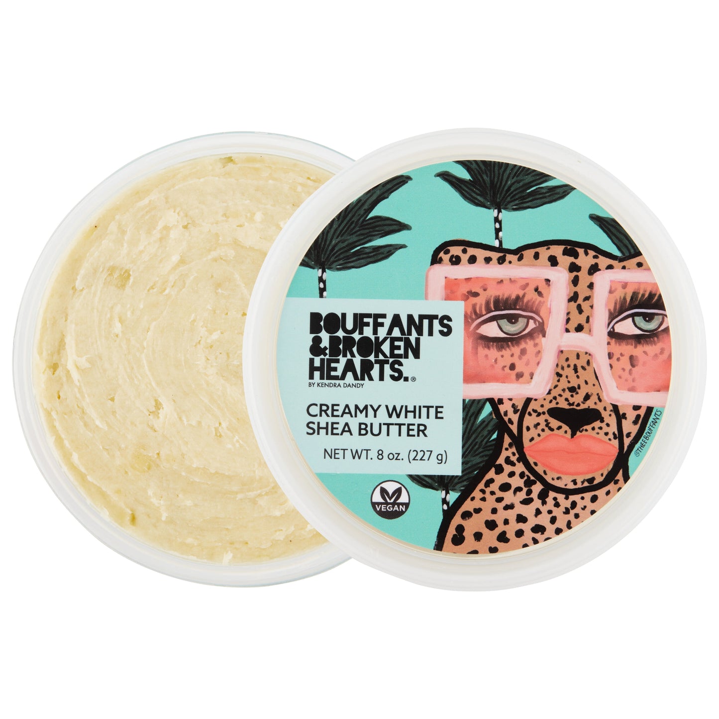 Bouffants & Broken Hearts Soft & Creamy White Shea Butter - 8 Oz.