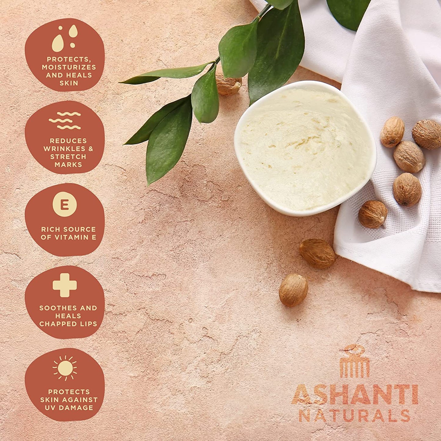 Scented Whipped Shea Butter | African Body Butter for Men W/Coconut and Almond Oil (Blackjack Souffle, 8 Oz)