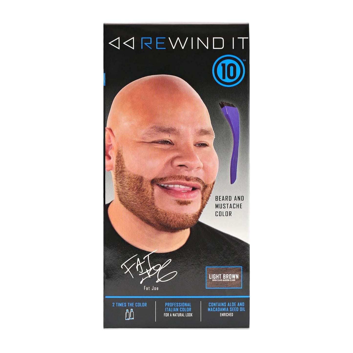 Light Brown Beard and Mustache Color