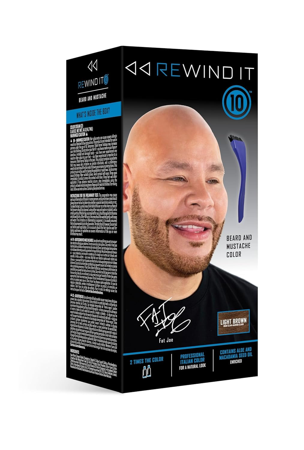 Light Brown Beard and Mustache Color