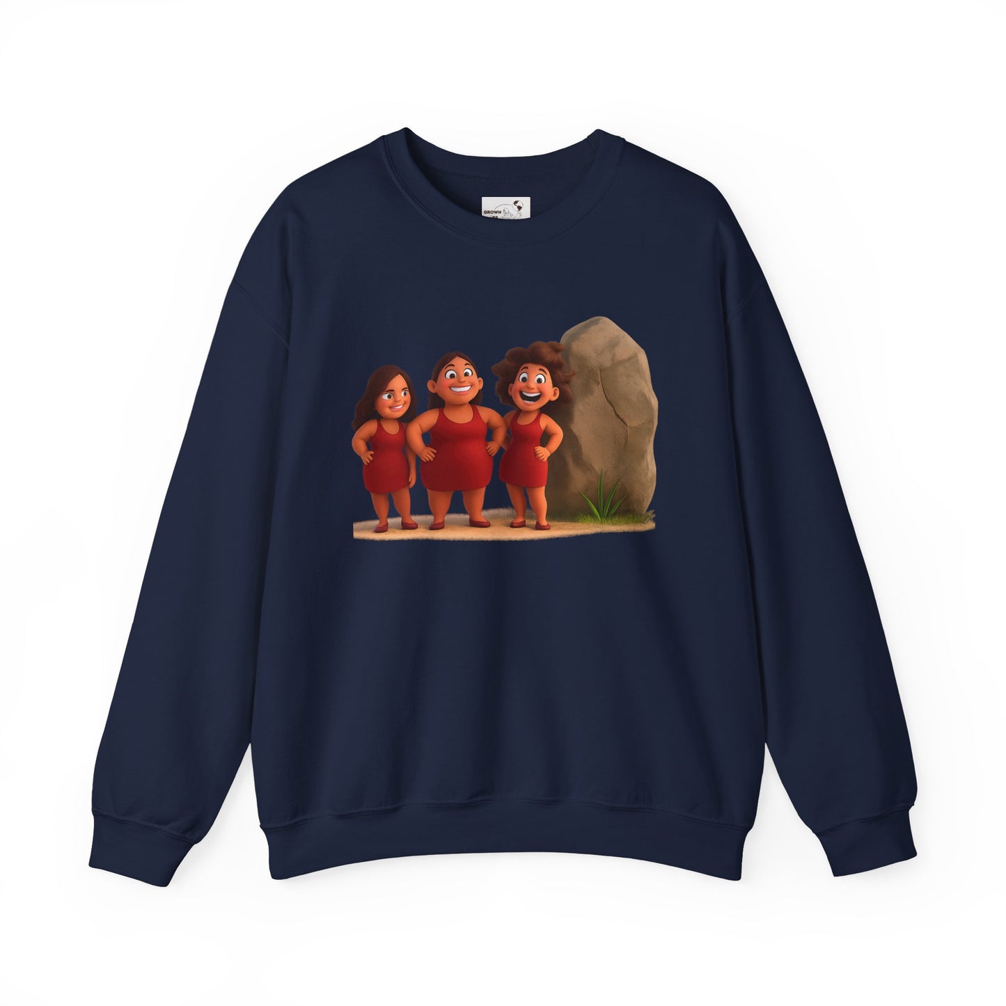 Crewneck Sweatshirt — Fluffy Girls Rock