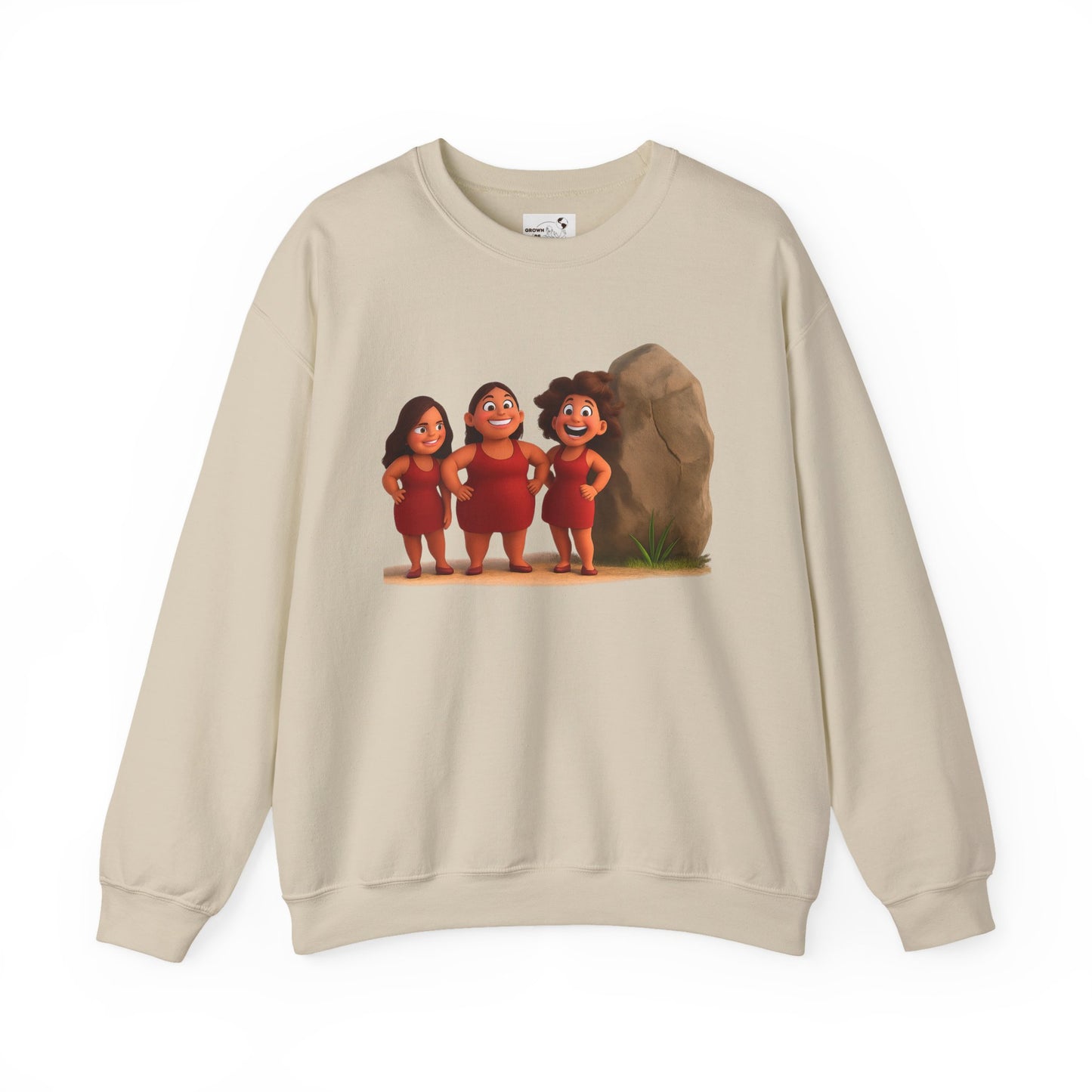 Crewneck Sweatshirt — Fluffy Girls Rock