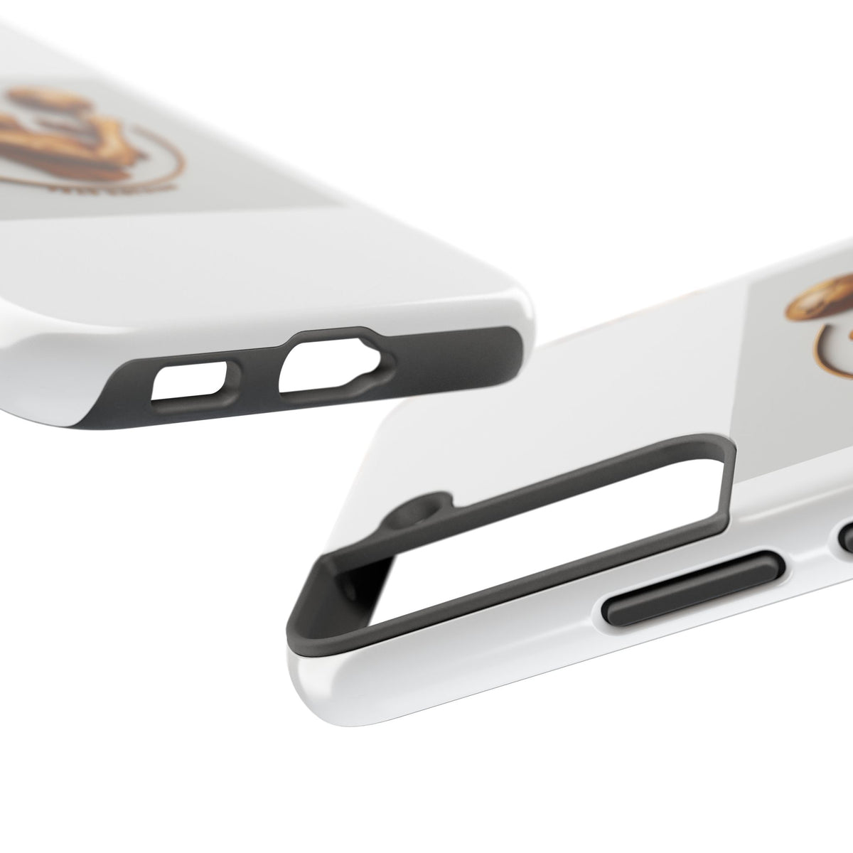 Tough Phone Case — 'Grown As Man' Bronze Basketball Design