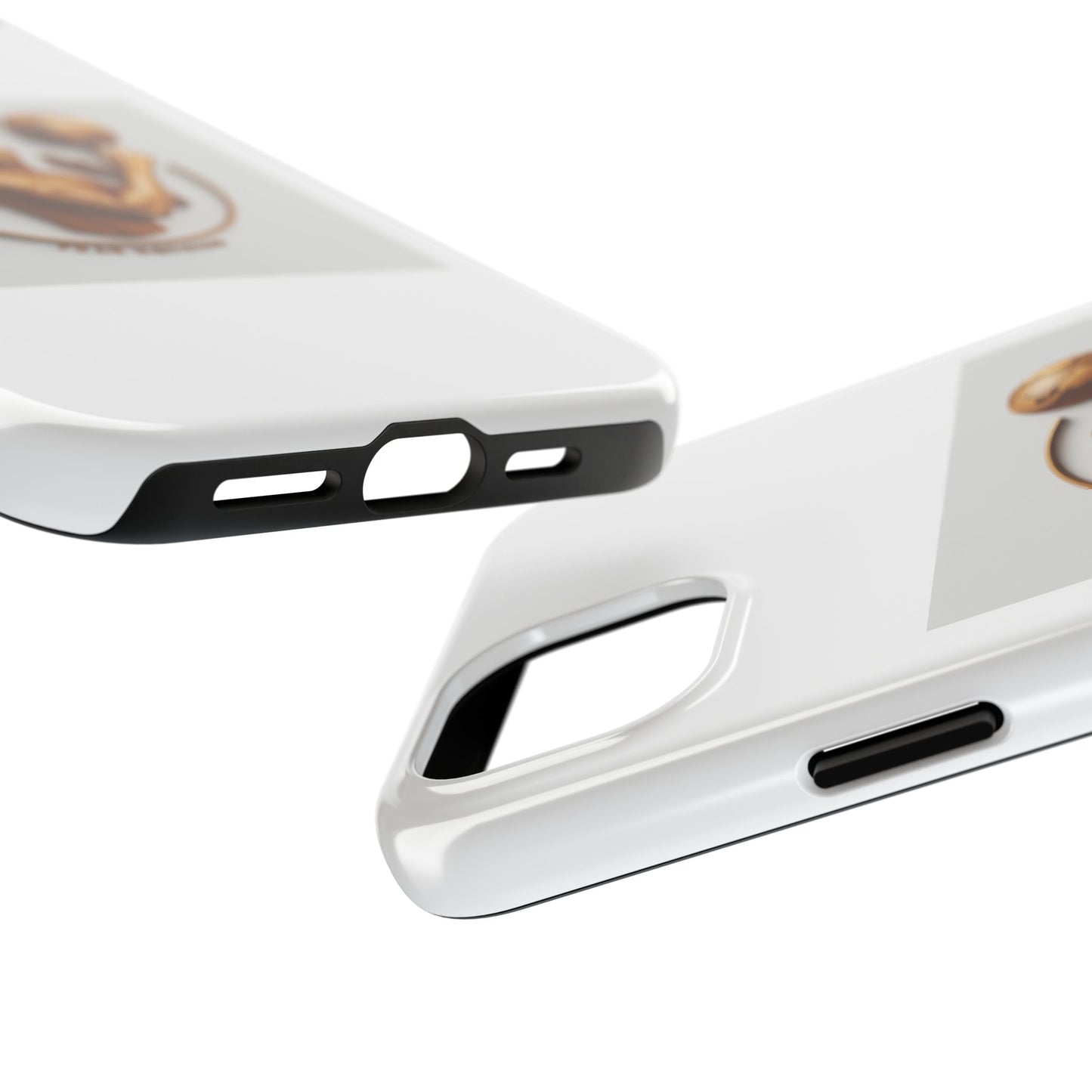 Tough Phone Case — 'Grown As Man' Bronze Basketball Design