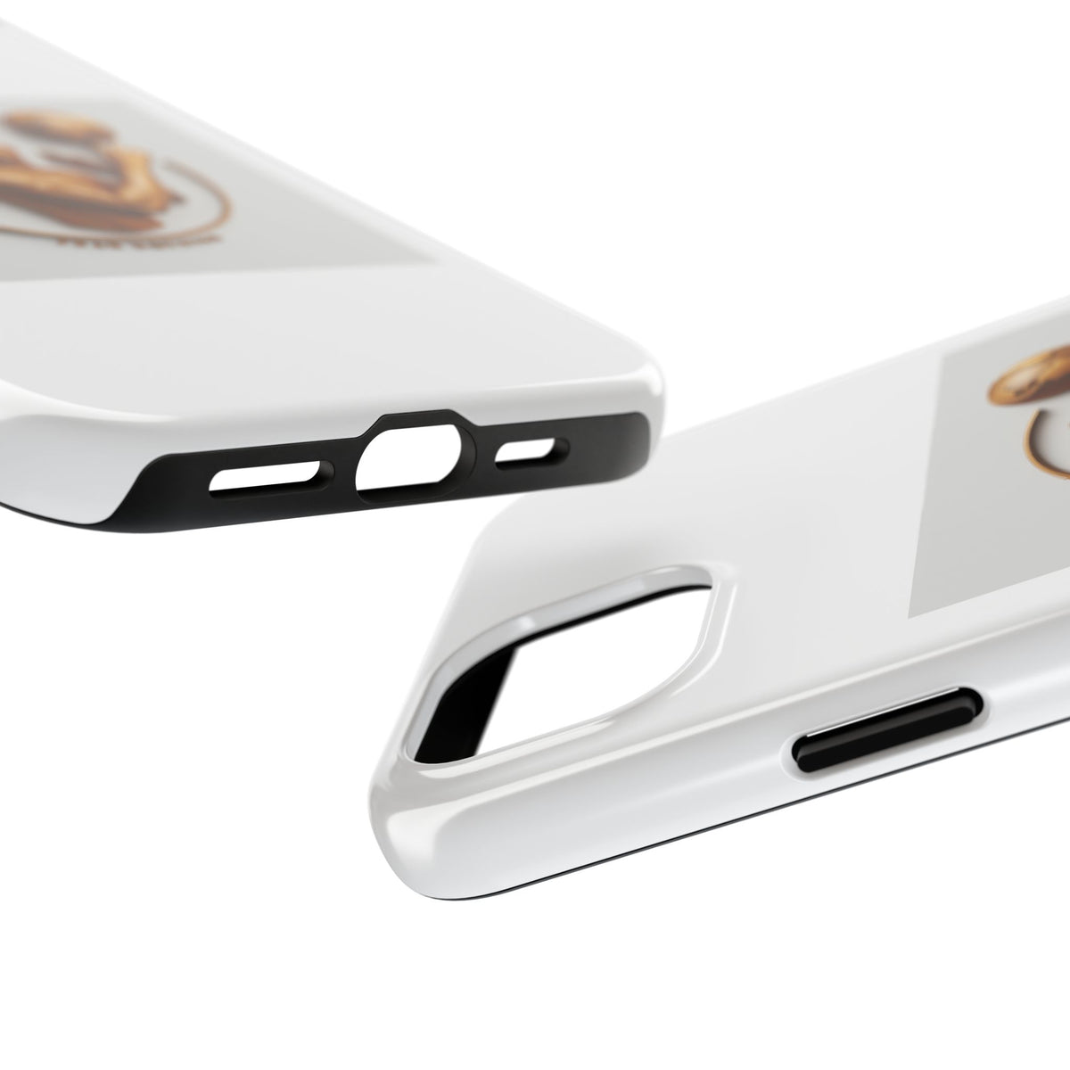 Tough Phone Case — 'Grown As Man' Bronze Basketball Design
