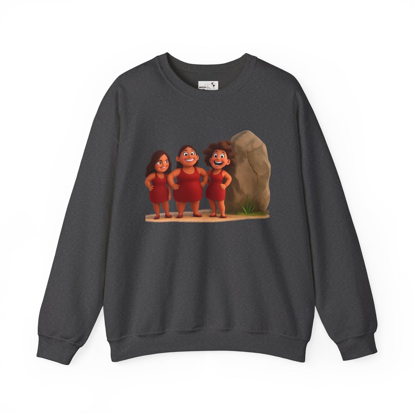 Crewneck Sweatshirt — Fluffy Girls Rock