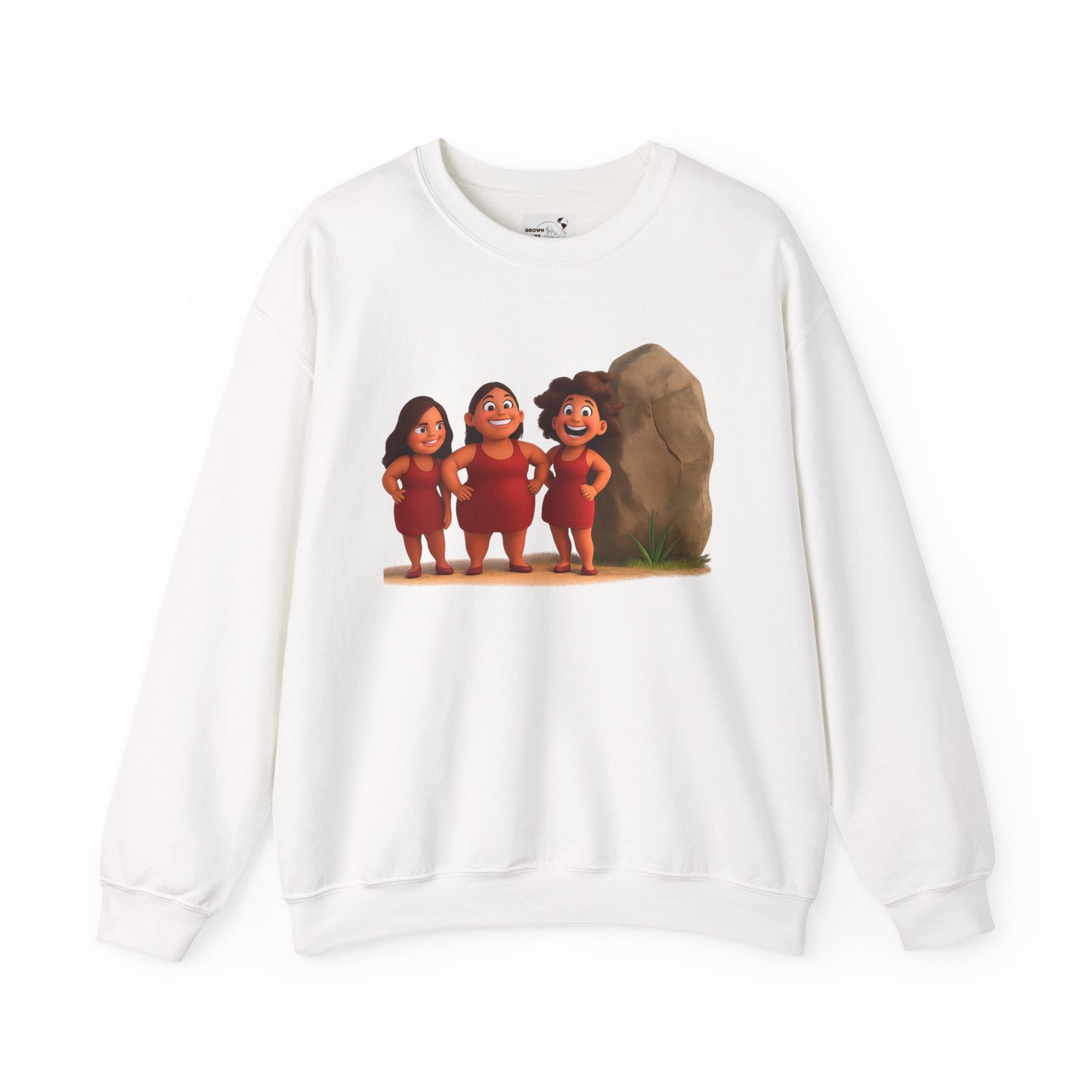 Crewneck Sweatshirt — Fluffy Girls Rock