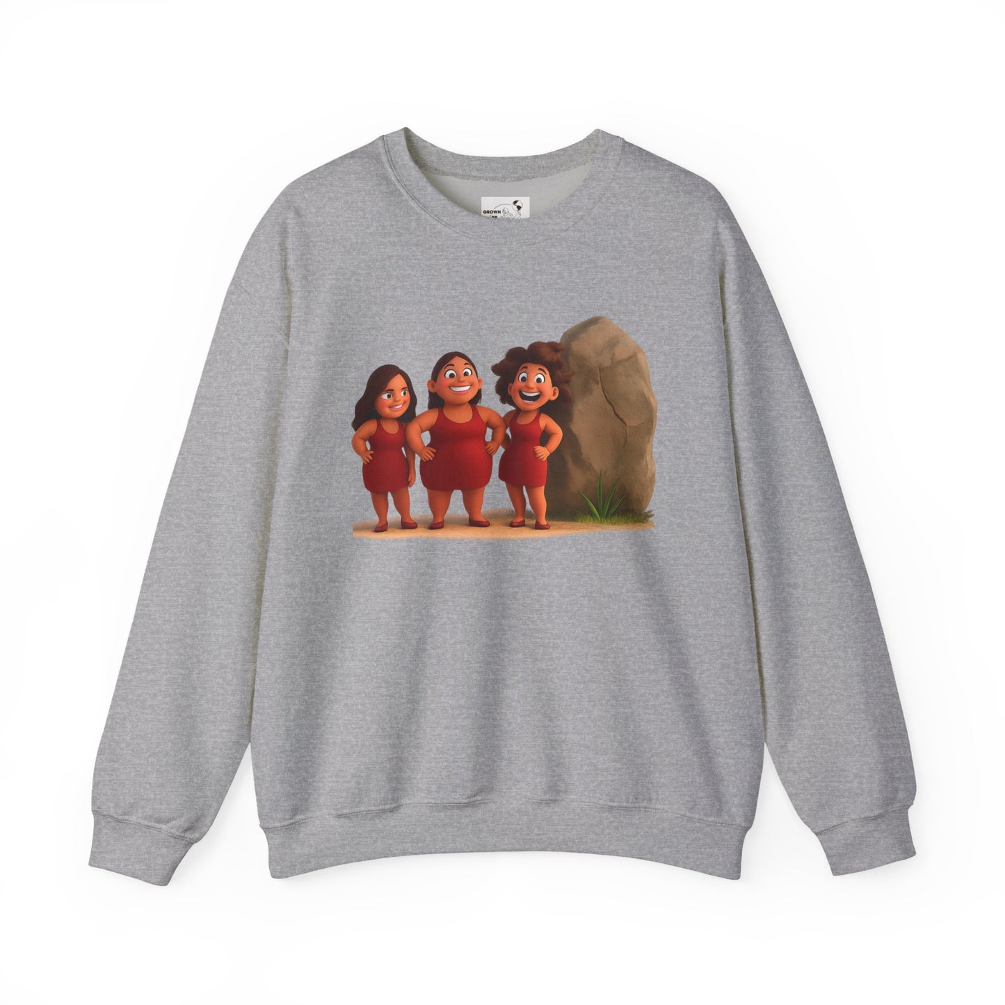 Crewneck Sweatshirt — Fluffy Girls Rock