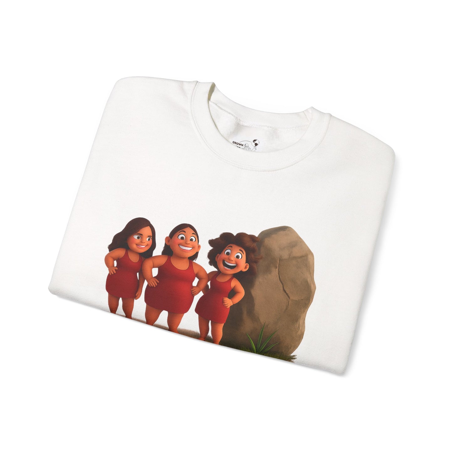 Crewneck Sweatshirt — Fluffy Girls Rock