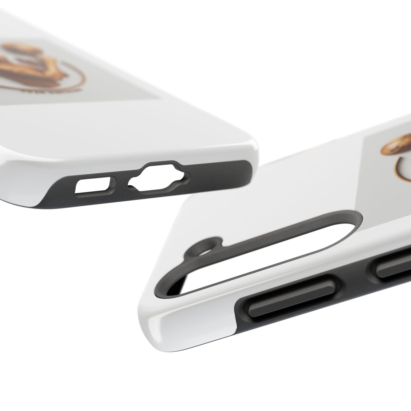 Tough Phone Case — 'Grown As Man' Bronze Basketball Design