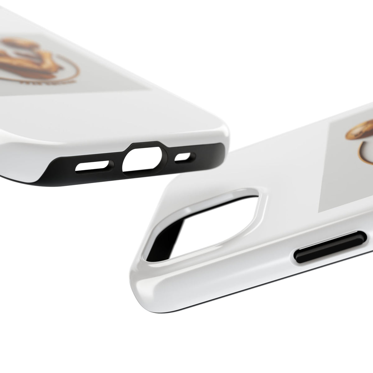 Tough Phone Case — 'Grown As Man' Bronze Basketball Design