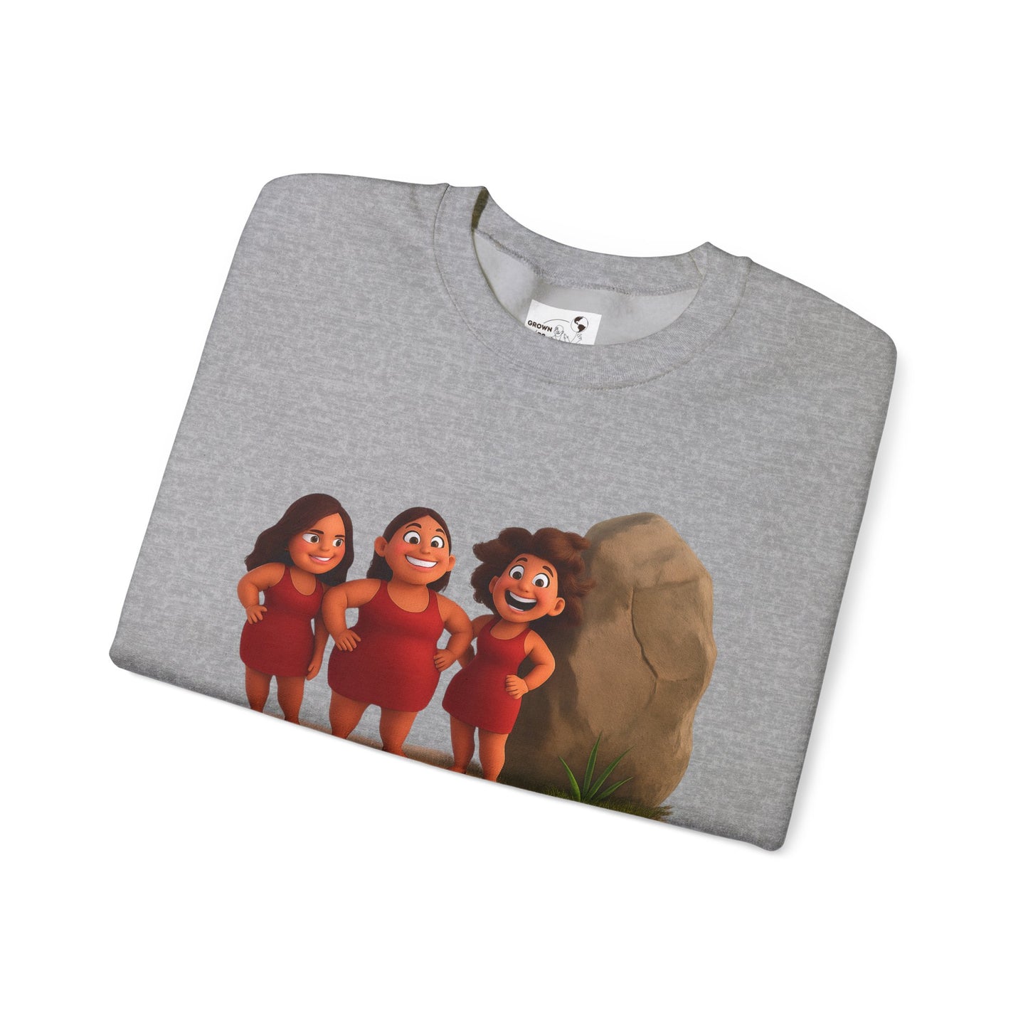 Crewneck Sweatshirt — Fluffy Girls Rock