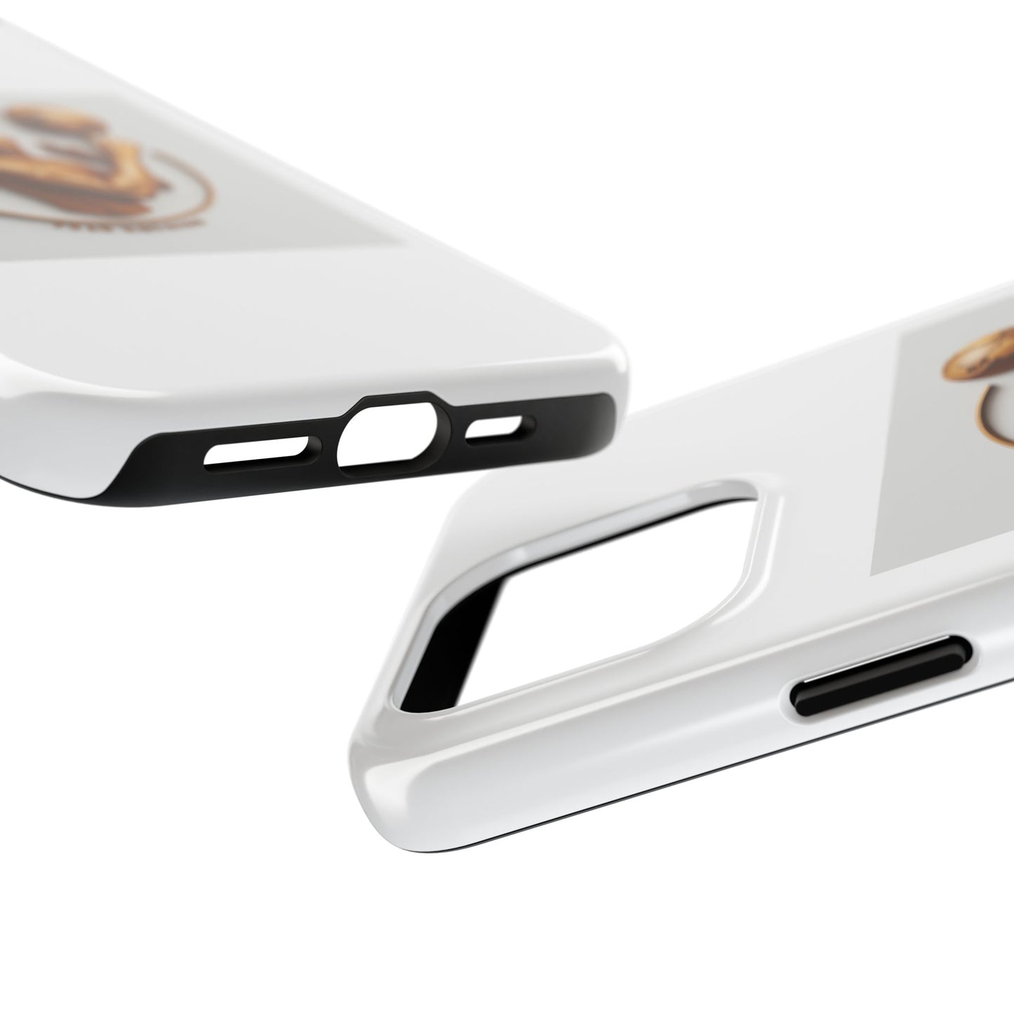 Tough Phone Case — 'Grown As Man' Bronze Basketball Design