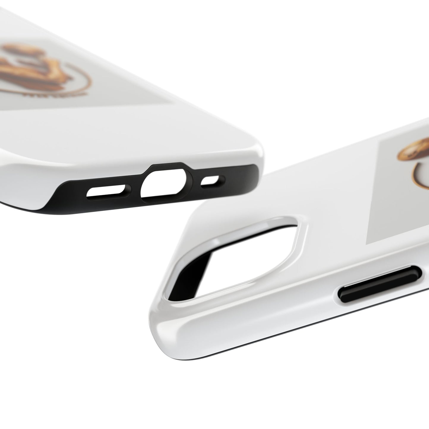 Tough Phone Case — 'Grown As Man' Bronze Basketball Design