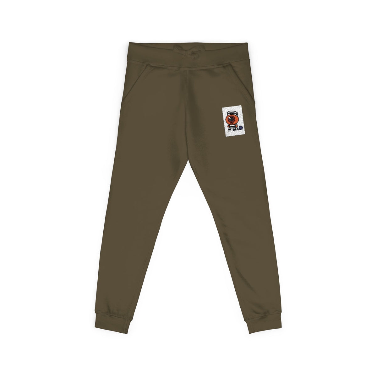 Cozy Embroidered Unisex Fleece Sweatpants, Casual Lounge Wear, Perfect for Relaxation, Gift for Him/Her, Ideal for Cozy Nights, Cute Fashion