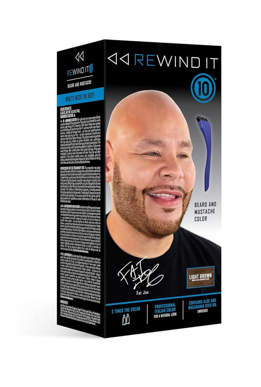 Light Brown Beard and Mustache Color
